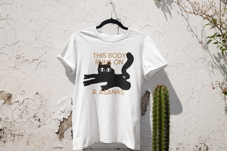 This body runs on asanas & cats - II