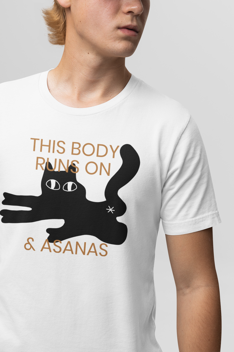 This body runs on asanas & cats - II