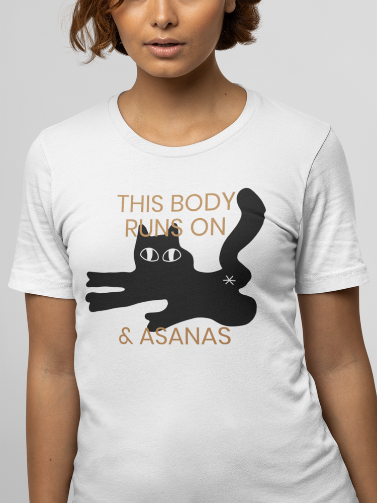 This body runs on asanas & cats - II