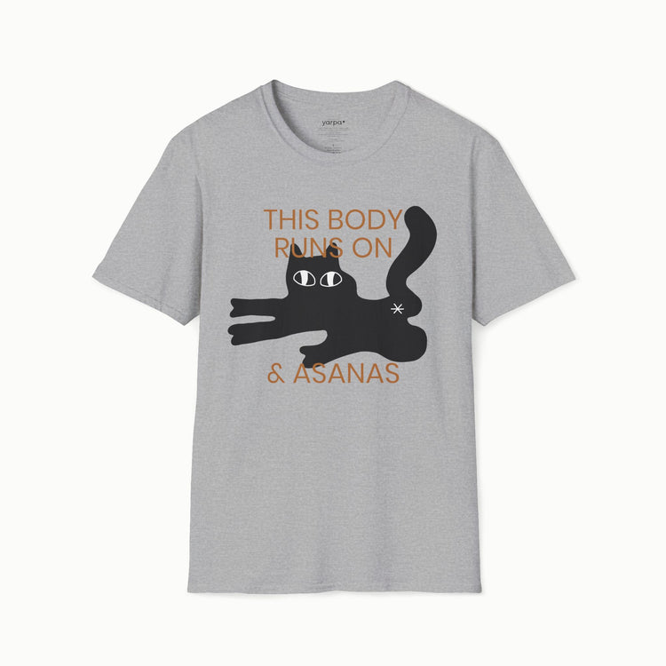 This body runs on asanas & cats - II