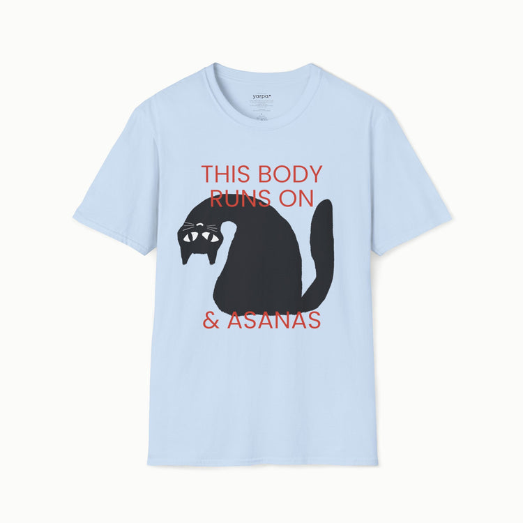Dieser Körper läuft auf Asanas und Katzen - ich