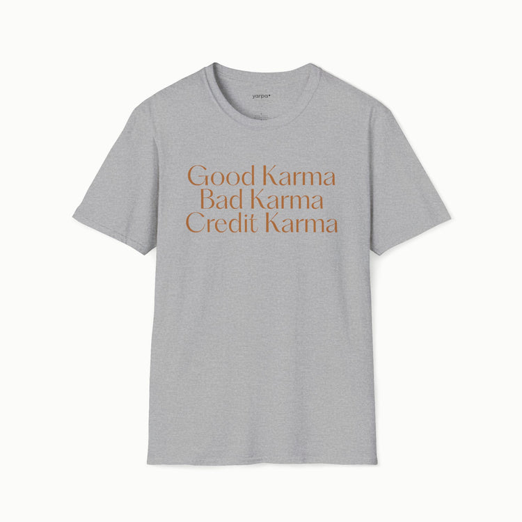 Gutes Karma. Schlechtes Karma. Kreditkarma.