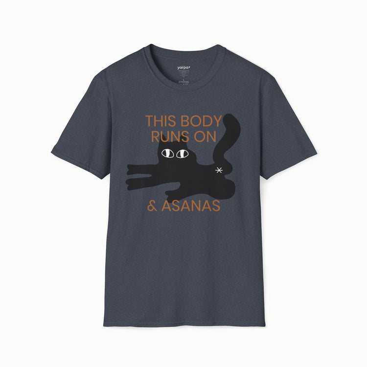 This body runs on asanas & cats - II