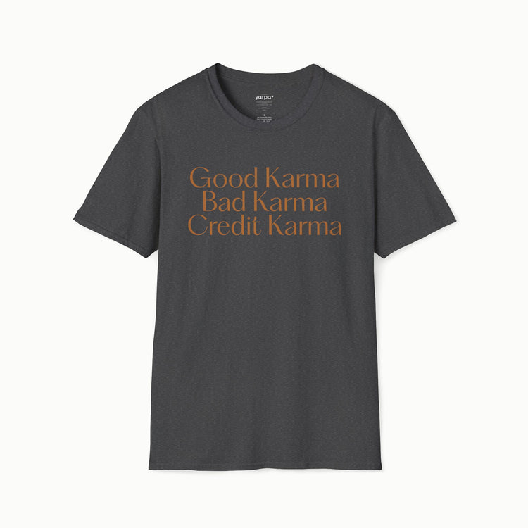 Gutes Karma. Schlechtes Karma. Kreditkarma.
