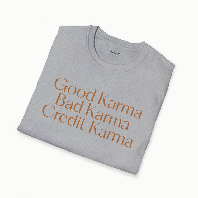 Gutes Karma. Schlechtes Karma. Kreditkarma.