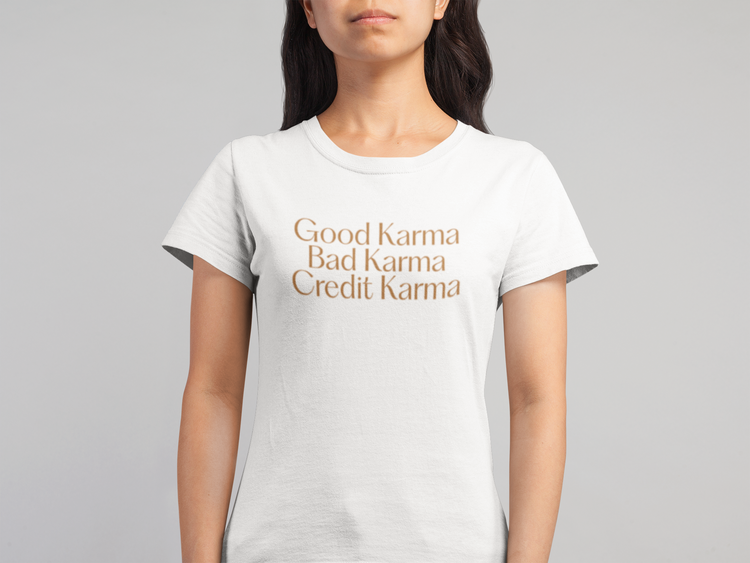 Gutes Karma. Schlechtes Karma. Kreditkarma.
