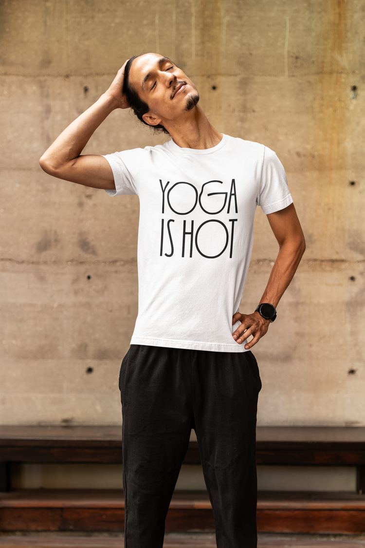 Yoga is hot - I : B&W