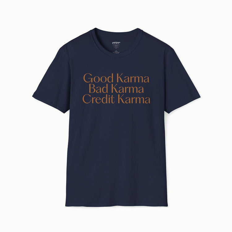 Gutes Karma. Schlechtes Karma. Kreditkarma.
