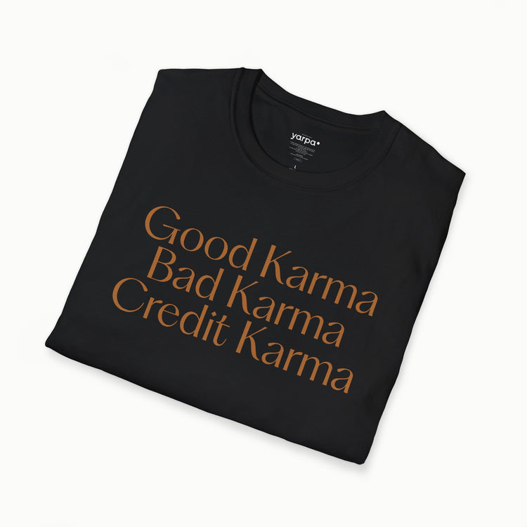 Gutes Karma. Schlechtes Karma. Kreditkarma.
