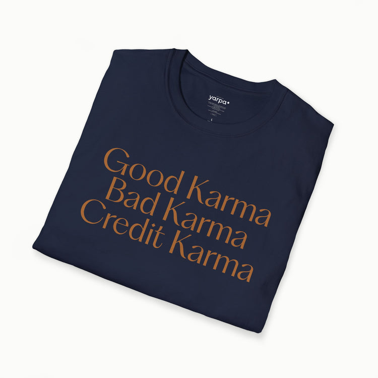 Gutes Karma. Schlechtes Karma. Kreditkarma.